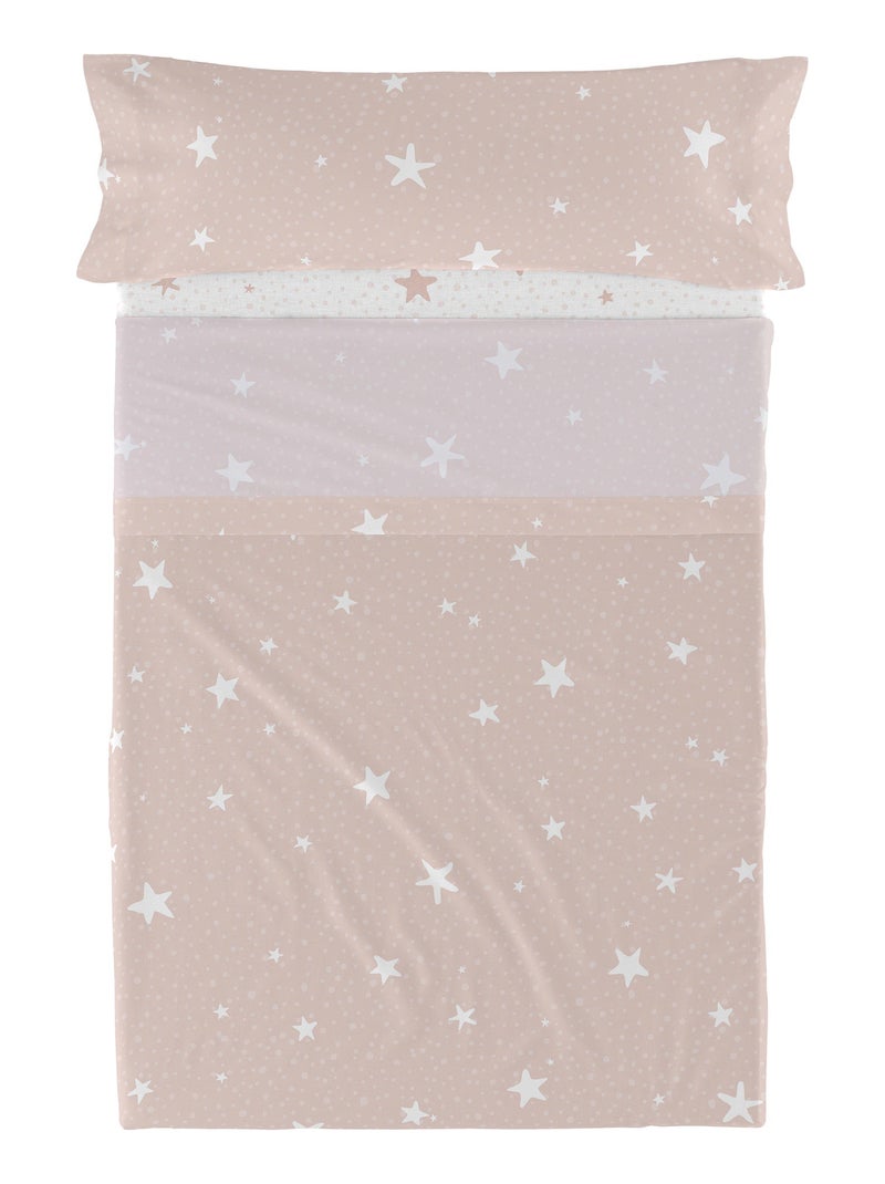Set lenzuola 2 pezzi Little star "Happyfriday" Rosa - Kiabi