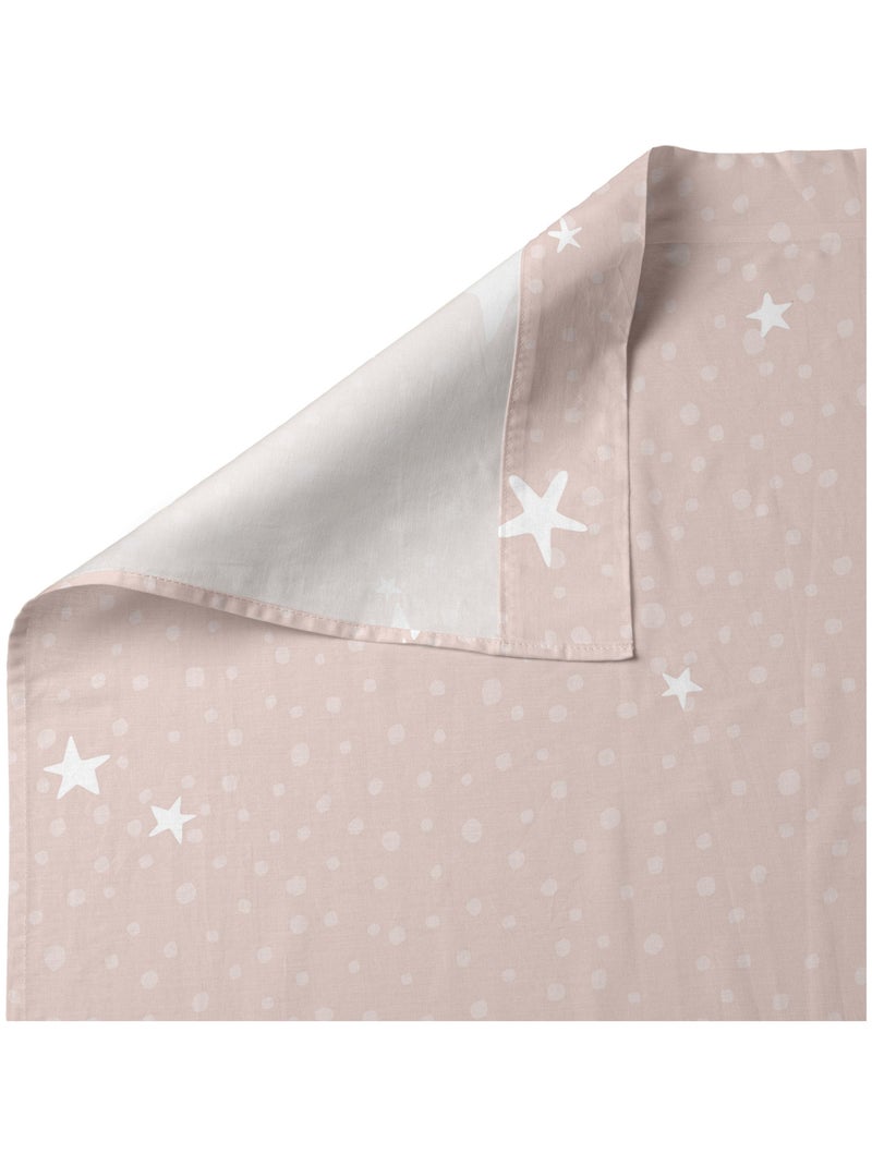 Set lenzuola 2 pezzi Little star "Happyfriday" Rosa - Kiabi
