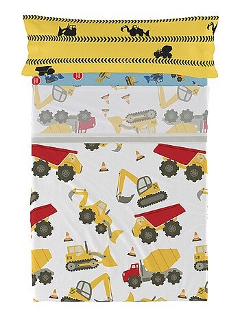 Set lenzuola 2 pezzi Machinery "Happyfriday