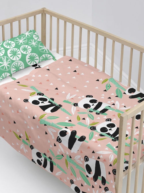 Set lenzuola 2 pezzi Panda garden "Happyfriday" - Kiabi