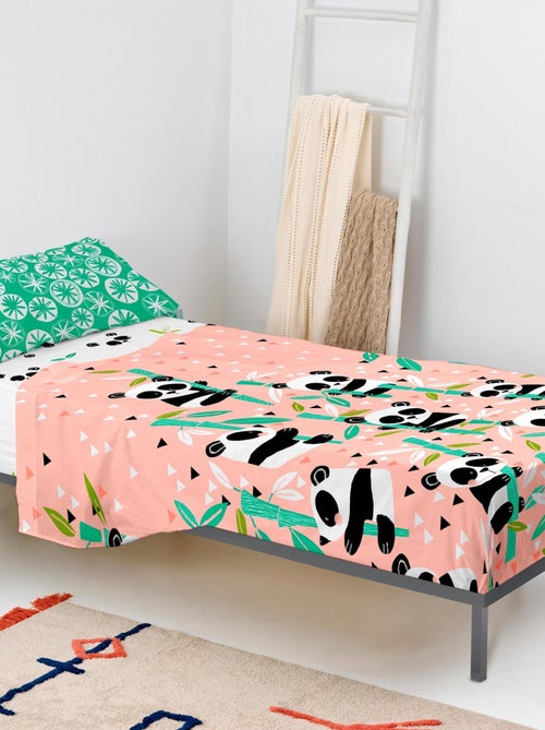 Set lenzuola 2 pezzi Panda garden "Happyfriday" - Kiabi