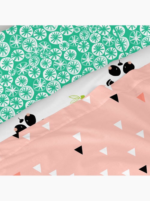 Set lenzuola 2 pezzi Panda garden "Happyfriday" - Kiabi