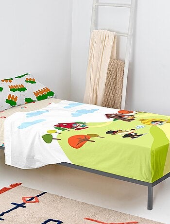 Set lenzuola 2 pezzi Piggys "Happyfriday