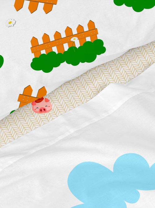 Set lenzuola 2 pezzi Piggys "Happyfriday" - Kiabi