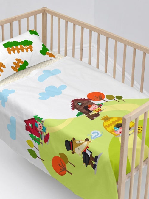 Set lenzuola 2 pezzi Piggys "Happyfriday" - Kiabi