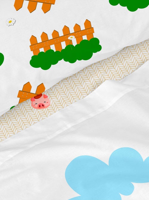 Set lenzuola 2 pezzi Piggys "Happyfriday" - Kiabi