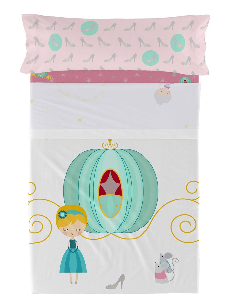 Set lenzuola 2 pezzi Pumpkin "Happyfriday" Bianco - Kiabi