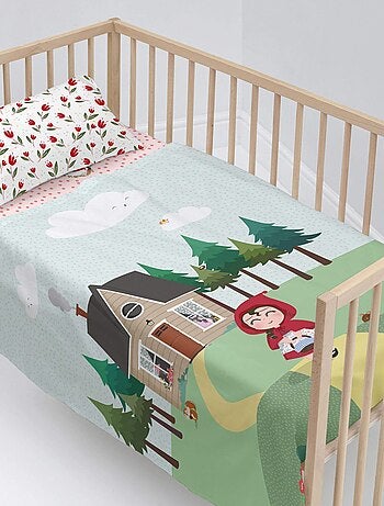 Set lenzuola 2 pezzi Red riding hood "Happyfriday