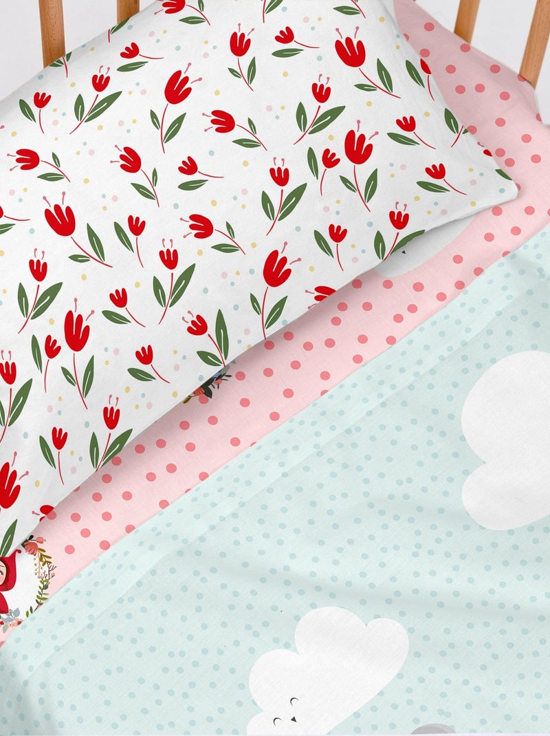 Set lenzuola 2 pezzi Red riding hood "Happyfriday" Multicolore - Kiabi