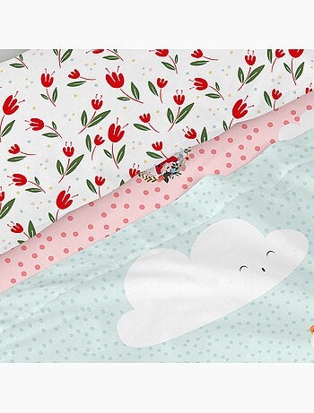 Set lenzuola 2 pezzi Red riding hood "Happyfriday