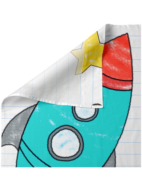 Set lenzuola 2 pezzi Space rocket "Happyfriday" - Kiabi