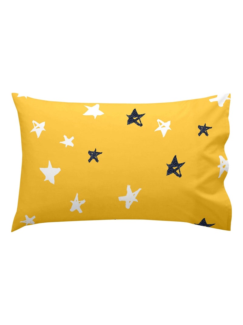 Set lenzuola 2 pezzi Starspace "Happyfriday" Bianco - Kiabi