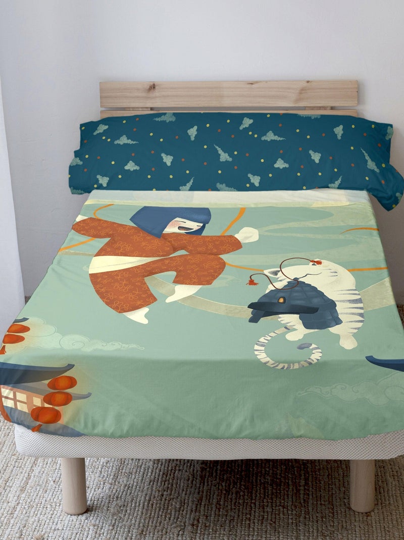 Set lenzuola 2 pezzi The warrior "Happyfriday" Multicolore - Kiabi