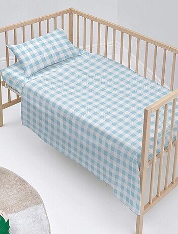 Set lenzuola 2 pezzi Vichy "Happyfriday