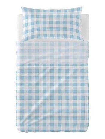 Set lenzuola 2 pezzi Vichy "Happyfriday