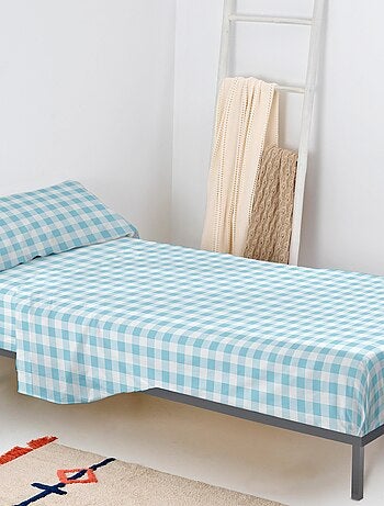 Set lenzuola 2 pezzi Vichy "Happyfriday