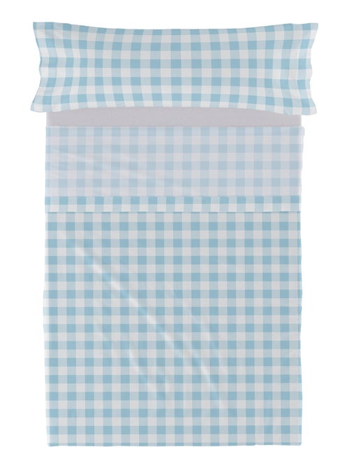 Set lenzuola 2 pezzi Vichy "Happyfriday" - Kiabi