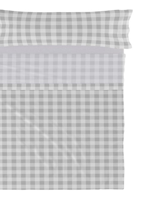 Set lenzuola 2 pezzi Vichy "Happyfriday" - Kiabi