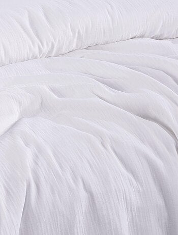 Set letto + 2 federe 65x65 cm garza di cotone