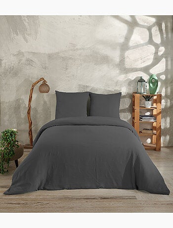Set letto + 2 federe 65x65 cm garza di cotone