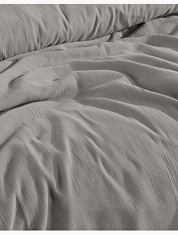Set letto + 2 federe 65x65 cm garza di cotone