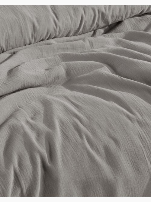 Set letto + 2 federe 65x65 cm  garza di cotone - Kiabi