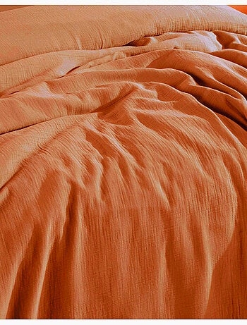 Set letto + 2 federe 65x65 cm garza di cotone
