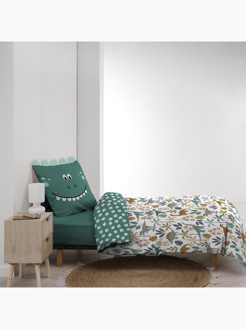 Set letto 2 pezzi reversibile con dinosauro - Kiabi Set letto 2 pezzi reversibile con dinosauro - Kiabi
