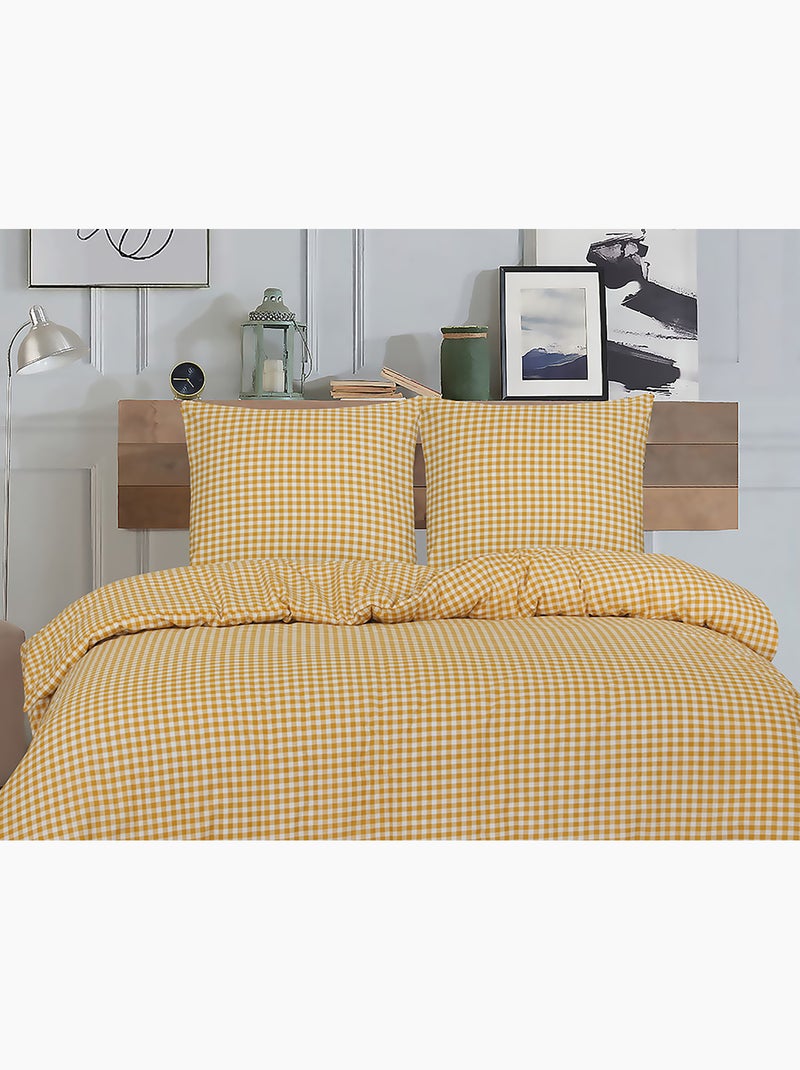 Set letto + federa 65x65 cm  100% cotone Ambre - Kiabi