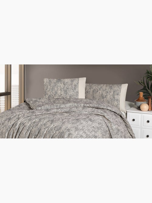 Set letto + federa 65x65 cm  100% cotone - Kiabi