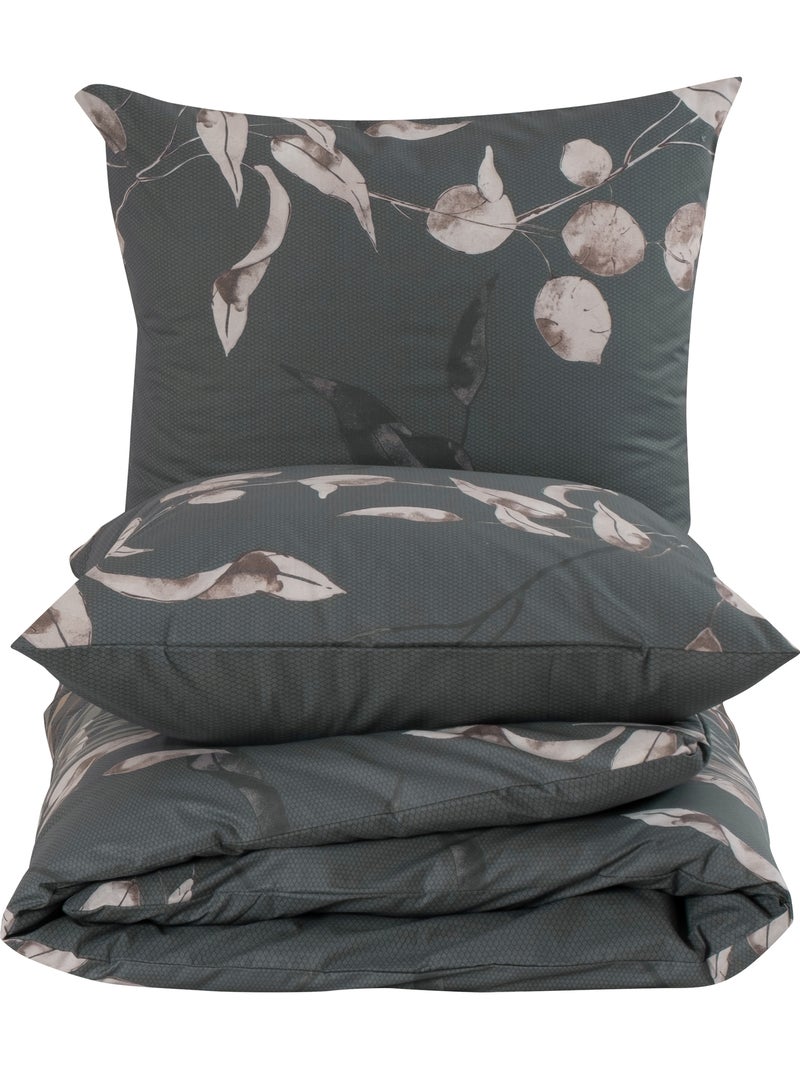 Set letto + federa 65x65 cm  100% cotone Cachi - Kiabi