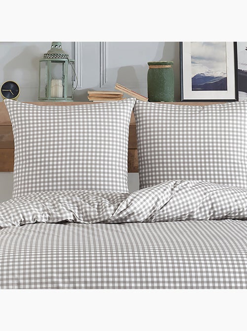 Set letto + federa 65x65 cm  100% cotone - Kiabi