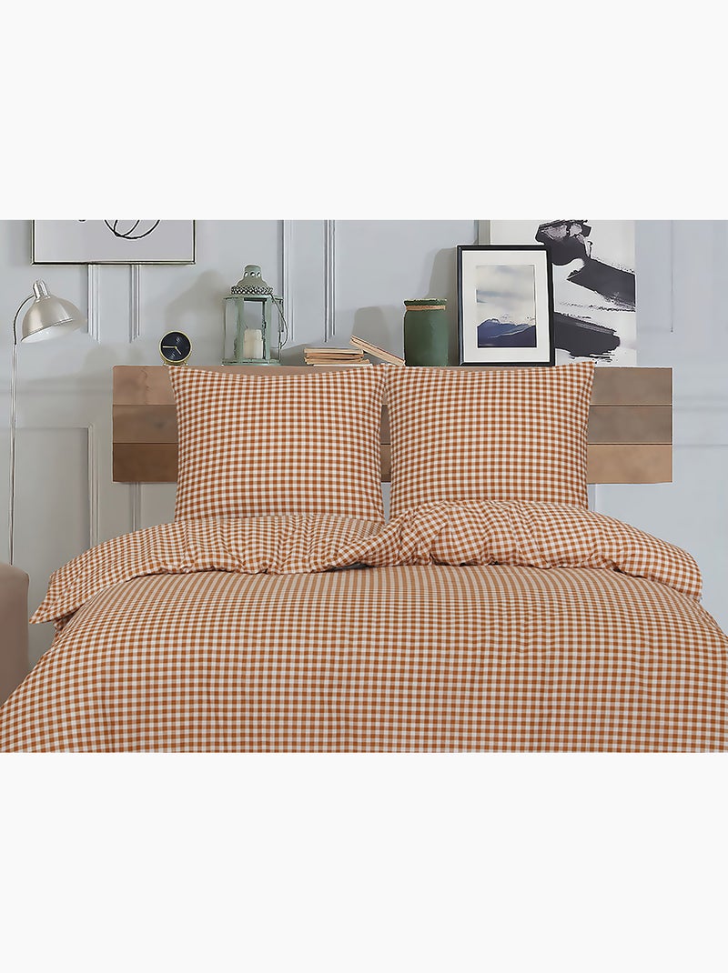 Set letto + federa 65x65 cm  100% cotone Moka - Kiabi