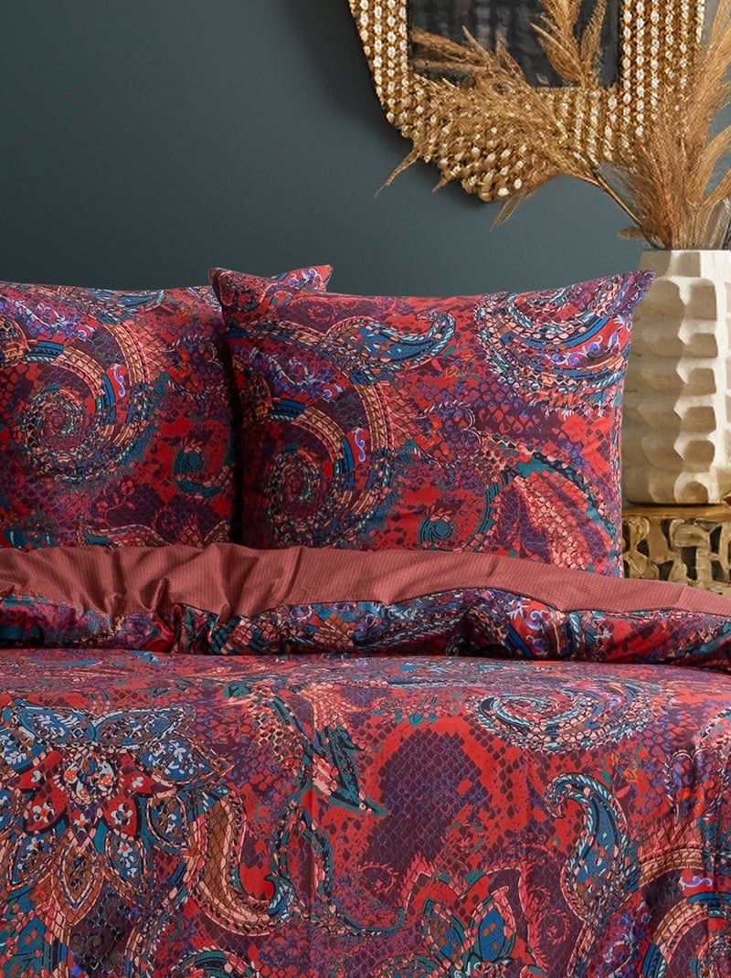 Set letto + federa 65x65 cm  100% cotone Multicolore - Kiabi