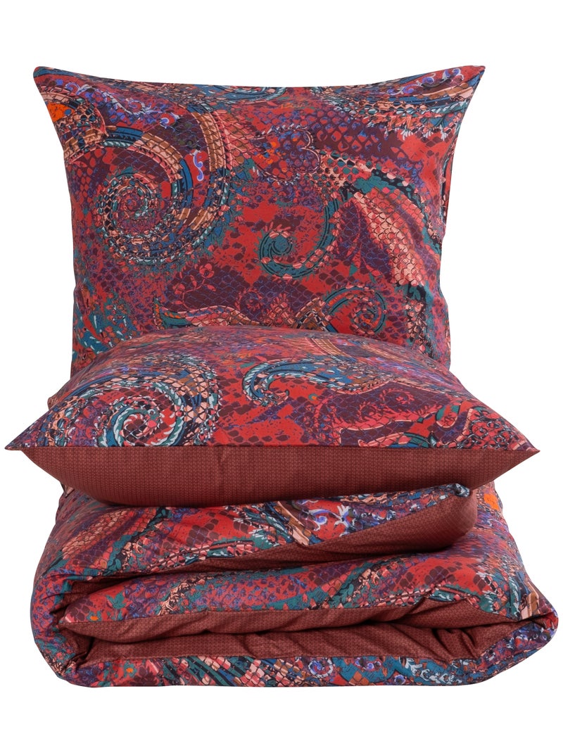 Set letto + federa 65x65 cm  100% cotone Multicolore - Kiabi