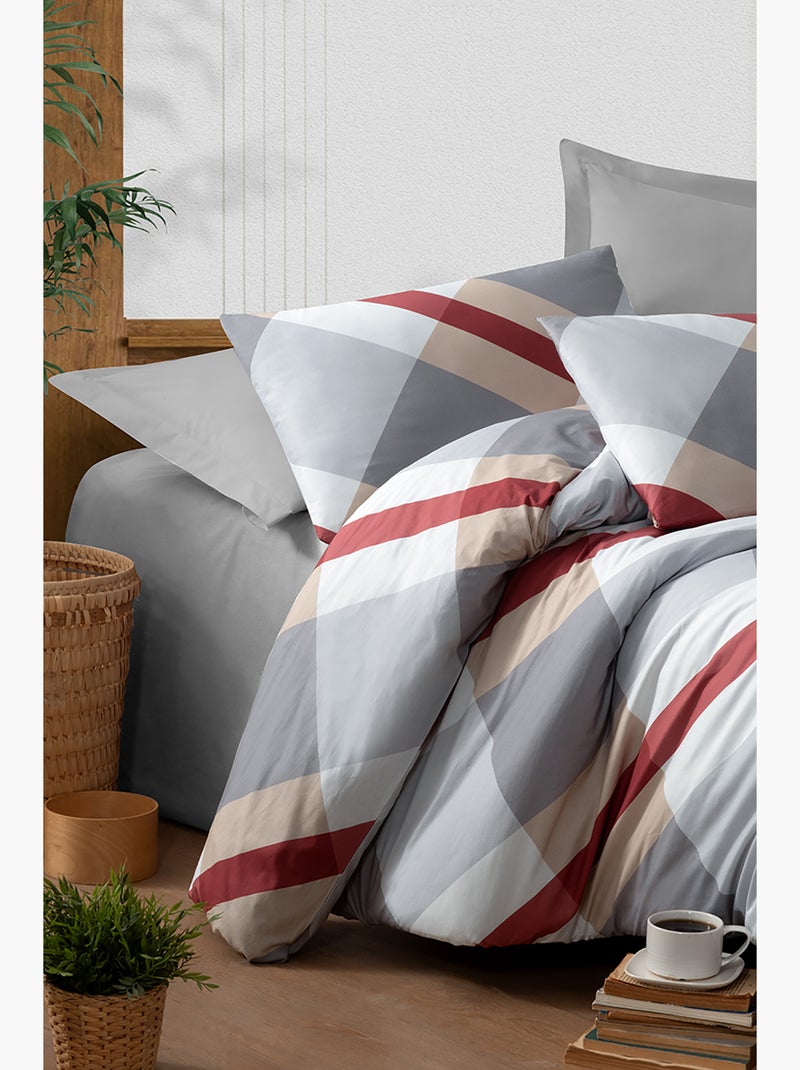 Set letto + federa 65x65 cm  100% cotone Multicolore - Kiabi