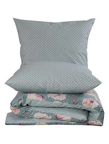 Set letto + federa 65x65 cm 100% cotone