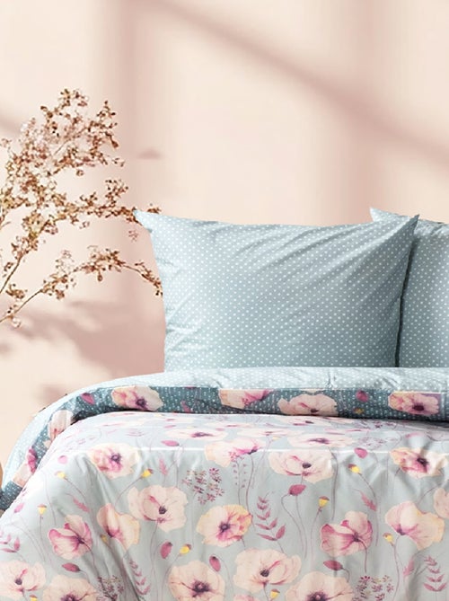 Set letto + federa 65x65 cm  100% cotone - Kiabi