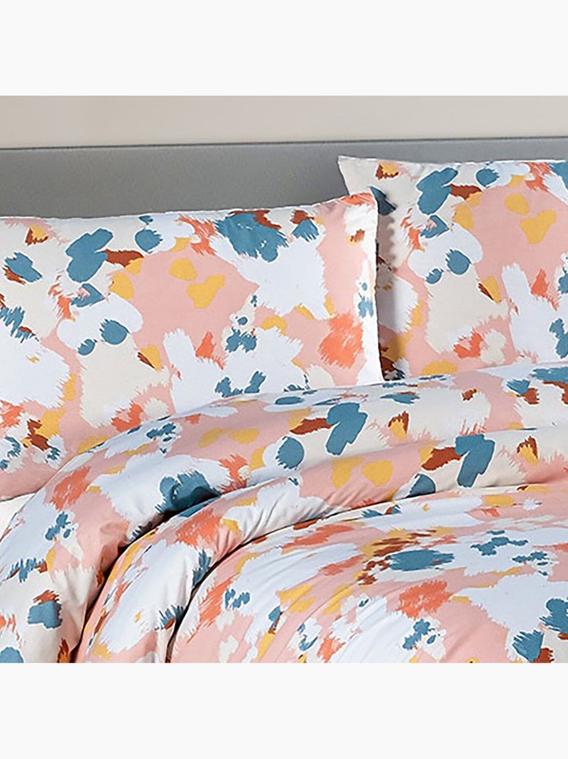 Set letto + federa 65x65 cm  100% cotone Multicolore - Kiabi