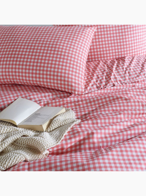 Set letto + federa 65x65 cm  100% cotone - Kiabi