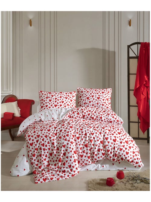 Set letto + federa 65x65 cm  100% cotone - Kiabi