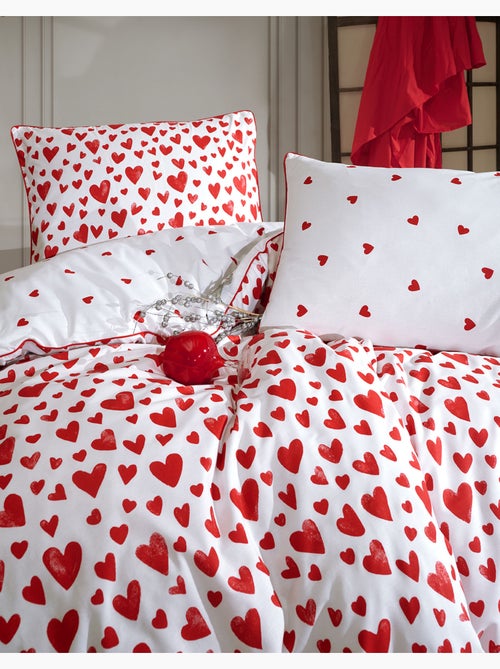 Set letto + federa 65x65 cm  100% cotone - Kiabi