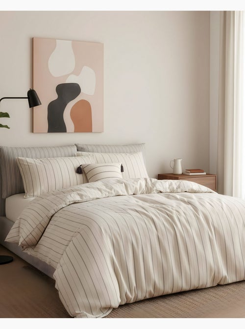 Set letto + federa in cotone - Kiabi