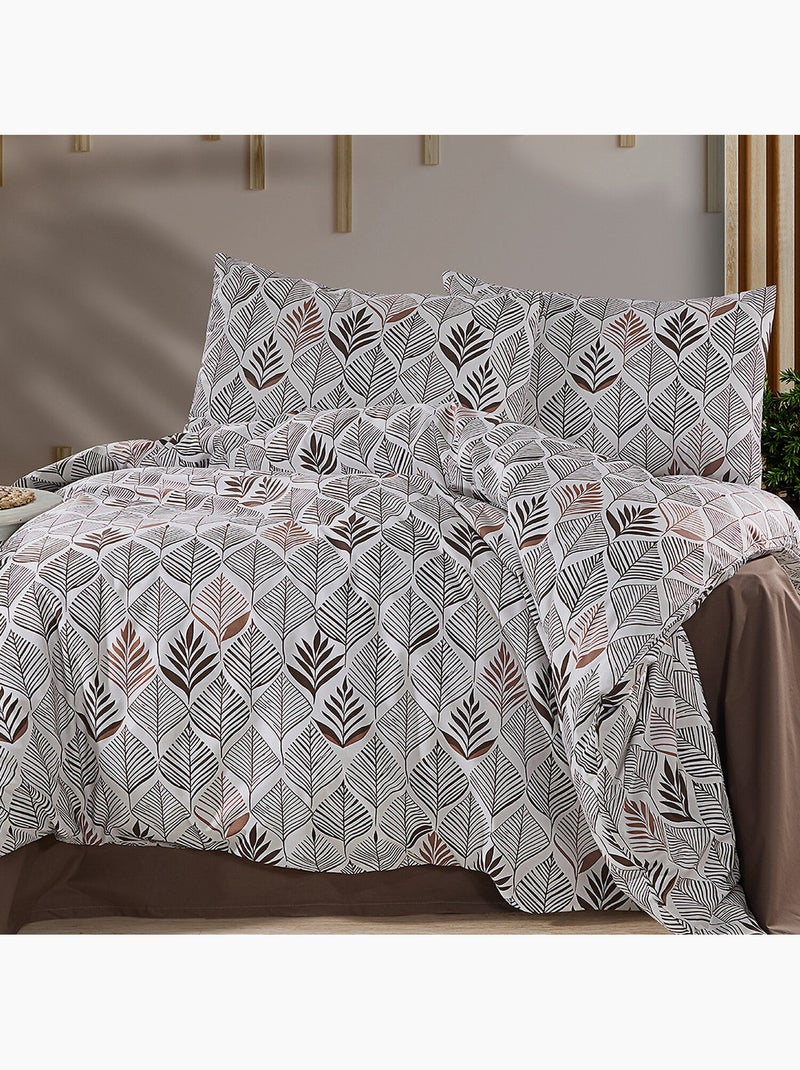 Set letto + federa in cotone Beige - Kiabi
