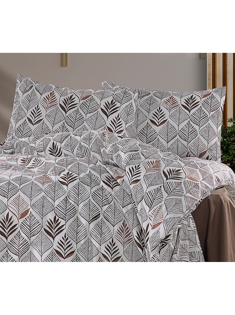 Set letto + federa in cotone Beige - Kiabi