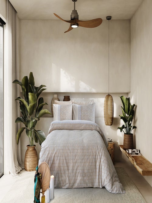 Set letto + federa in cotone - Kiabi