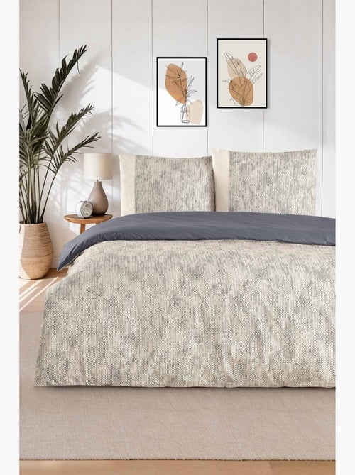 Set letto + federa in cotone - Kiabi