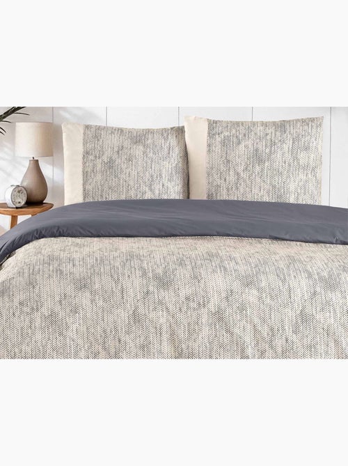 Set letto + federa in cotone - Kiabi