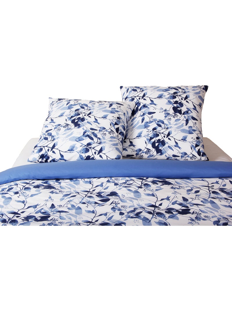 Set letto + federa in cotone Blu - Kiabi