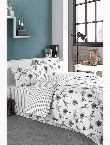 Set letto + federa in cotone